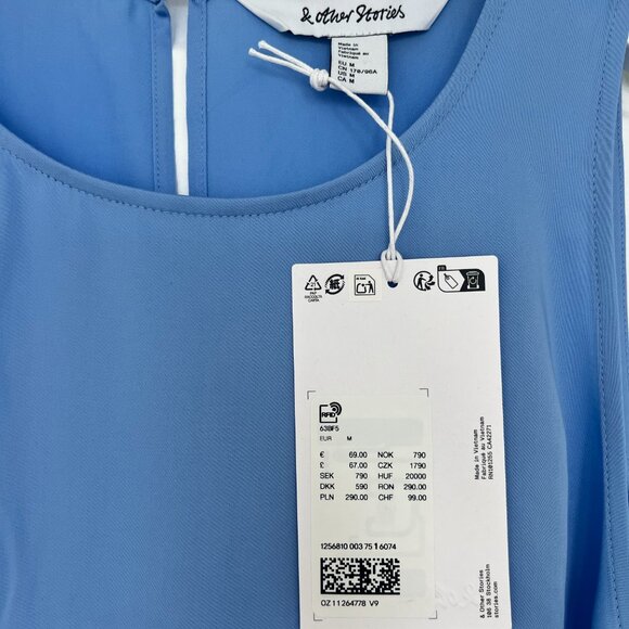 & Other Stories Mini Frill Dress - Picture 2 of 8